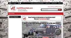 Desktop Screenshot of justdifferentials.ru